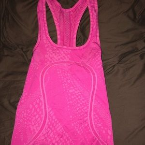 Pink lululemon Swiftly tech racerback